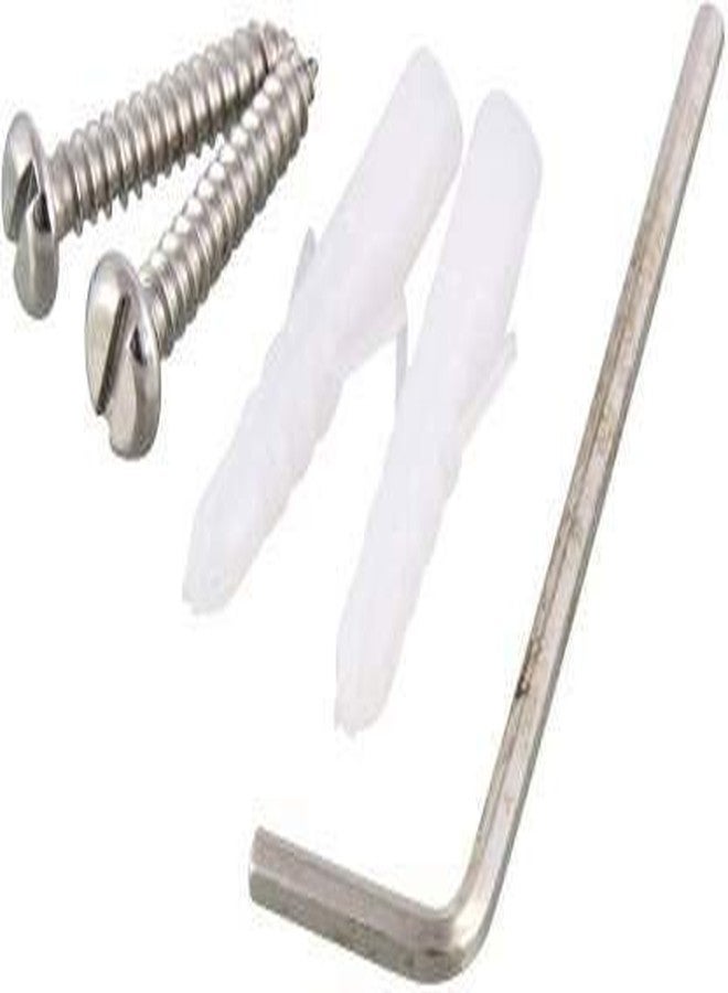 آي ستار حامل مناشف من الفولاذ المقاوم للصدأ من iSTAR، بطول 24 بوصة، مناسب للحمام، بتصميم مربع (طلاء كروم)، صنع في الهند. - Image 5